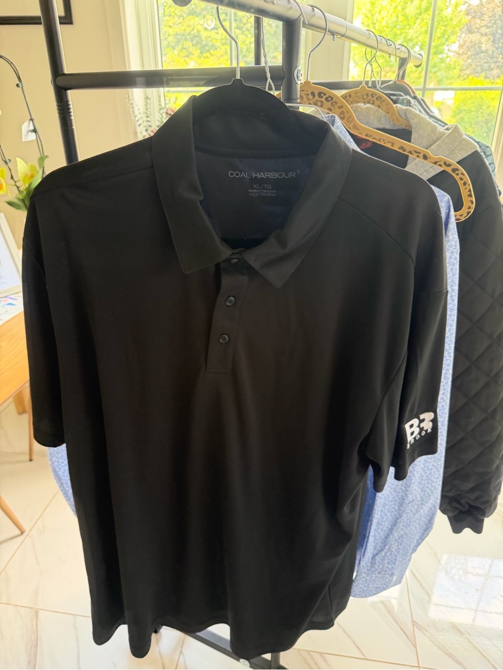 Men’s Black Polo Shirt